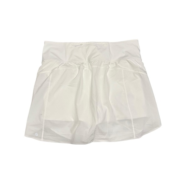 Athleta Run With It Skort 16" Women's White Athletic Skirt  Size 1X NWT - Picture 4 of 6